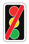 Trafc signals not in use