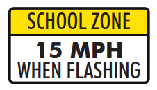 Speed Limit When Flashing
