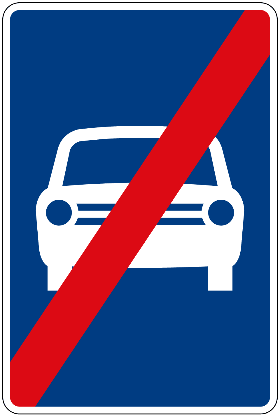 End of high speed road