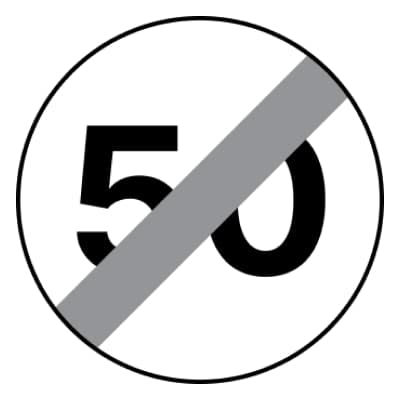 End of Speed Limit