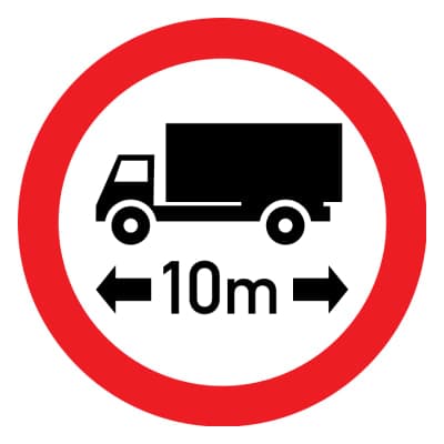 No Vehicle Over Length