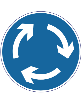 Mini-roundabout