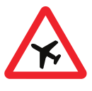 Low-flying aircraft or sudden aircraft noise