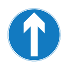 Ahead only