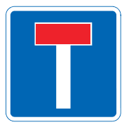 No through road for vehicles