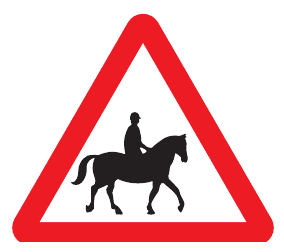 Accompanied horses or ponies