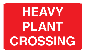 Large vehicles in carriageway