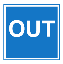 Exit from a private access road or property