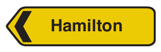 Direction of temporary diversion shown