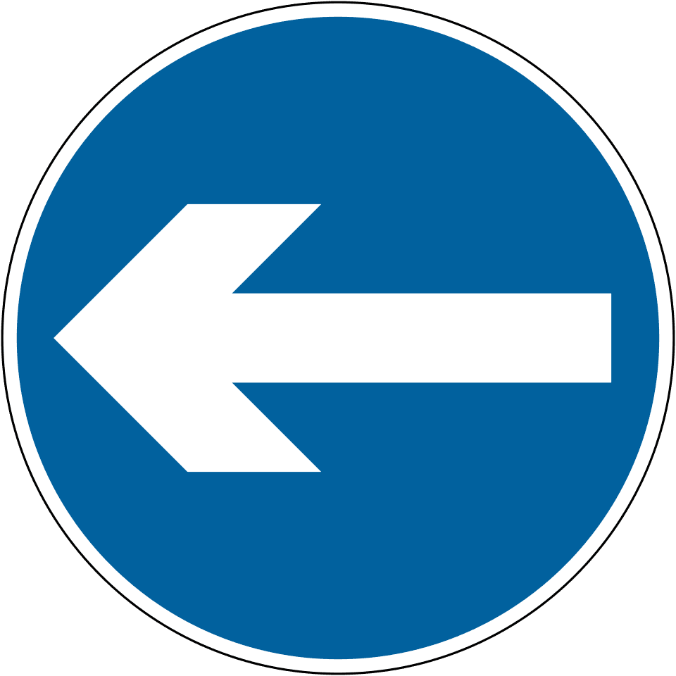 Turn left