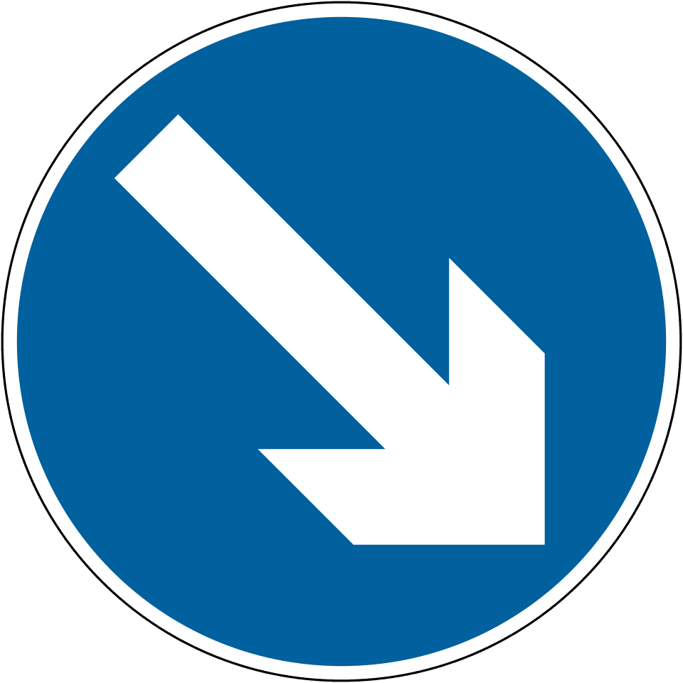 Keep right