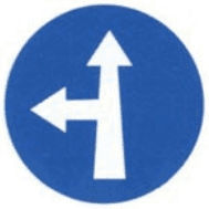 Ahead or left only