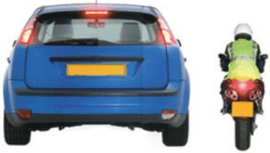 Brake lights: I want to slow down or stop