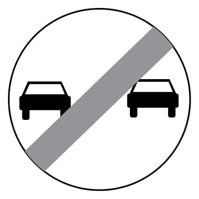 End of No Overtaking