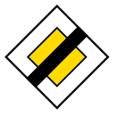End of Priority Road