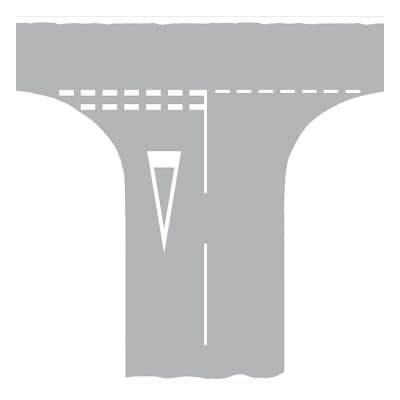 Give Way to Main Road