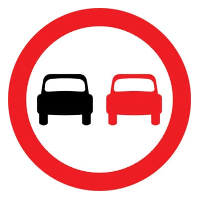 No Overtaking