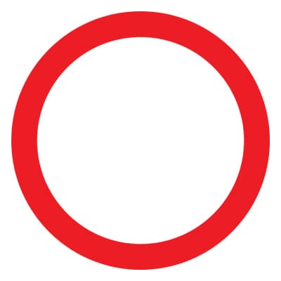 No Vehicles