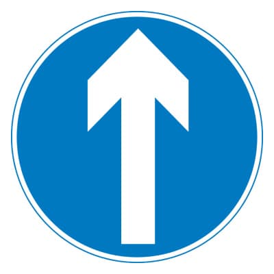 Go Straight Ahead Only