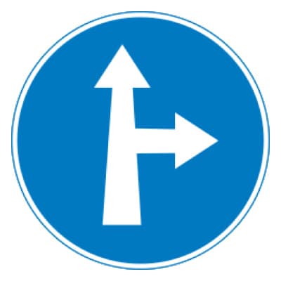 Go Straight or Turn Right