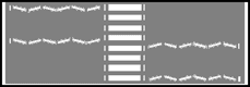 Zigzag Lines at Crossing